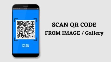 how to scan a qr code from a picture