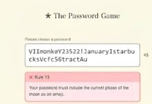 your password must include the current phase of the moon as an emoji.