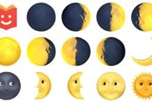 current phase of the moon emoji