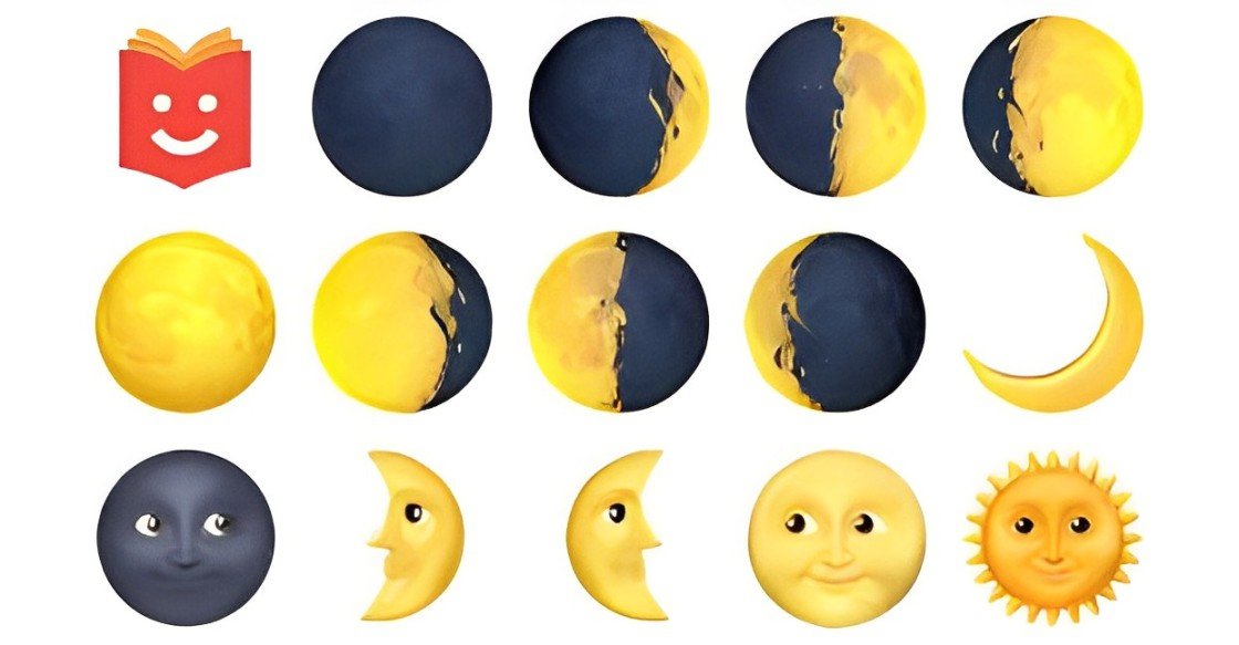 current phase of the moon emoji